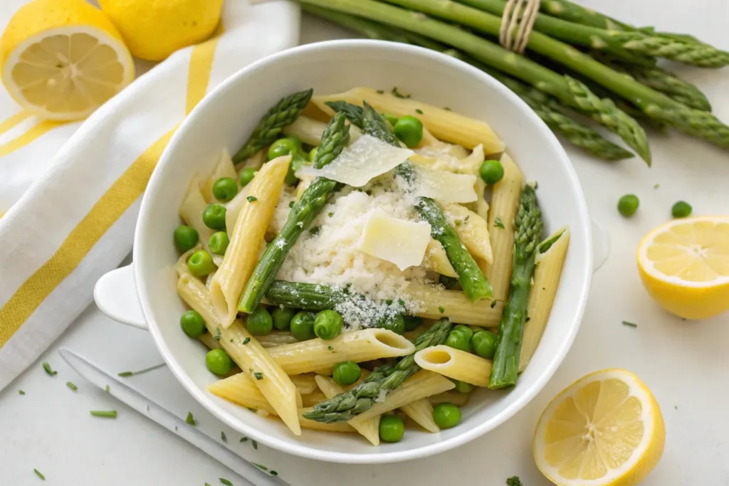 30-Minute Asparagus Lemon Pasta Recipe