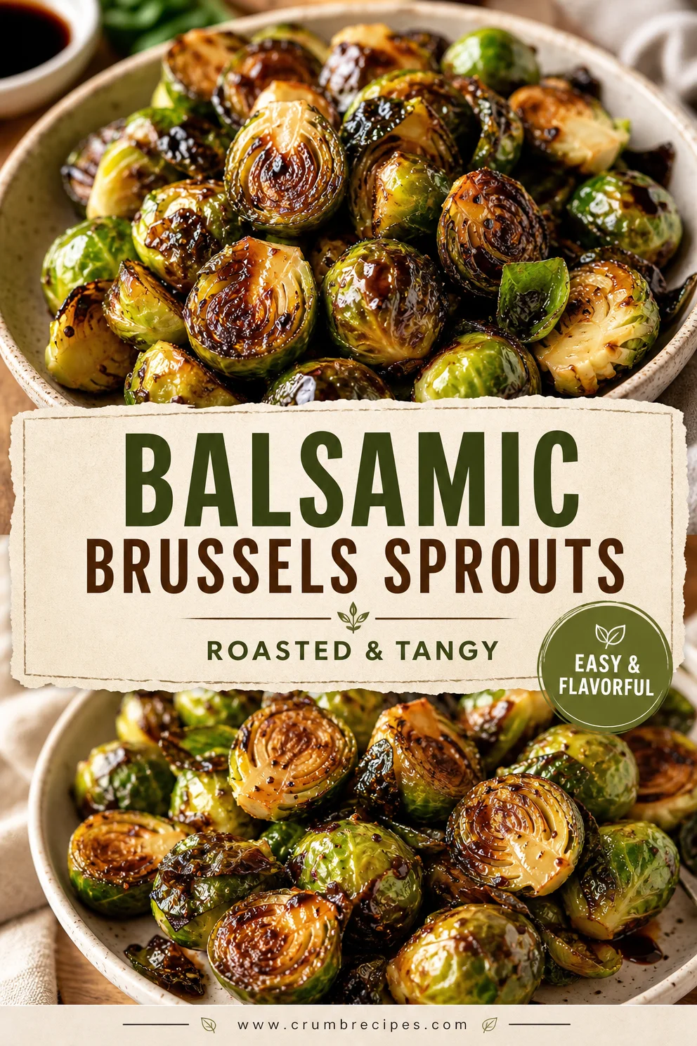 Balsamic Brussels Sprouts Recipe: Roasted Side Dish Balsamic Brussels Sprouts Balsamic Brussels Sprouts Recipe: Roasted Side Dish