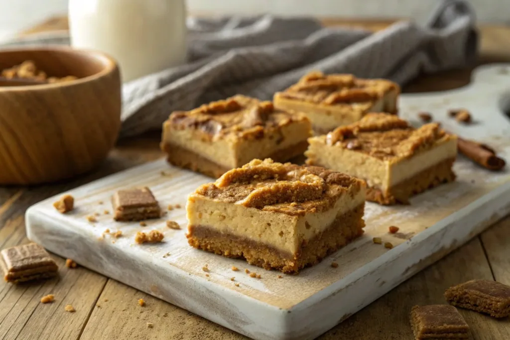 Biscoff Cookie Butter Cheesecake Bars: Irresistible Recipe