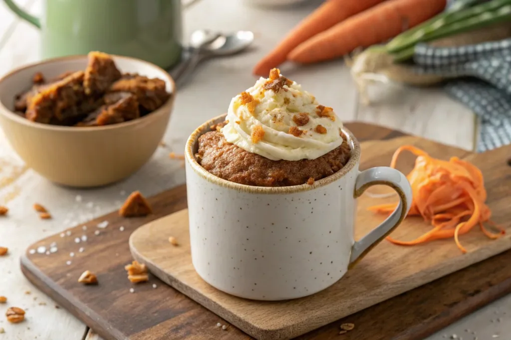 Carrot Cake In A Mug: Easy Mug Cake Recipe carrot cake Carrot Cake In A Mug: Easy Mug Cake Recipe