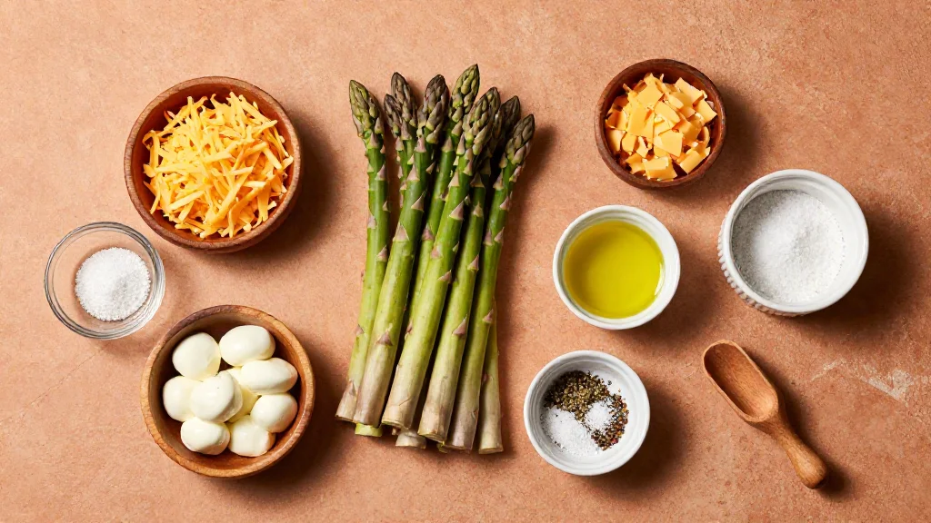 Cheesy Air Fryer Asparagus Recipe