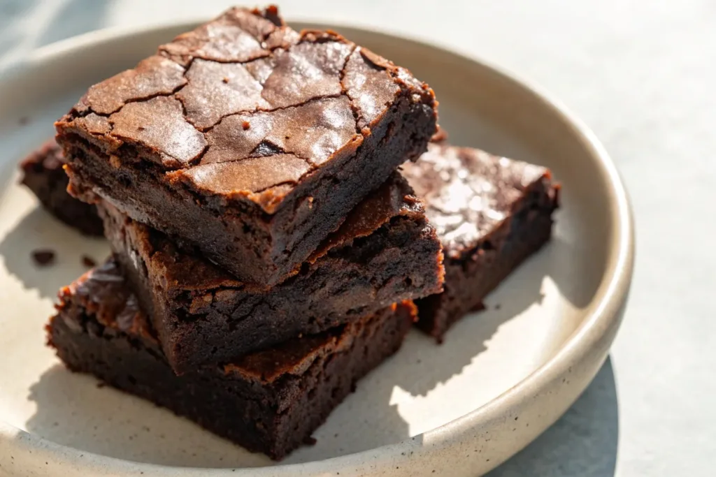 Cottage Cheese Flourless Brownies