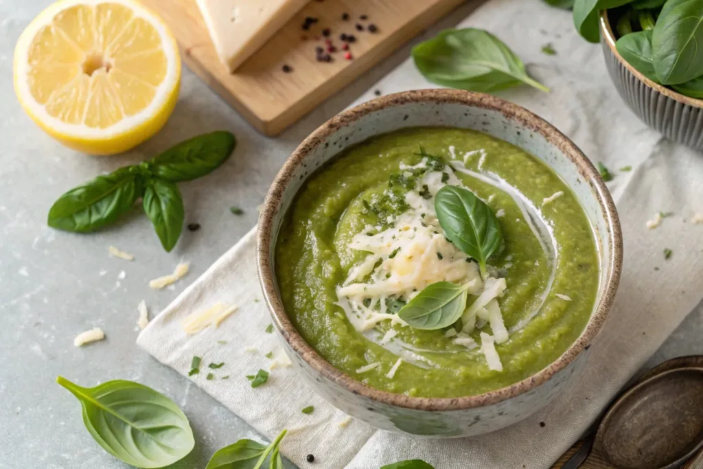 Creamy Pesto Sauce: Easy Pasta Recipe pesto sauce Creamy Pesto Sauce: Easy Pasta Recipe