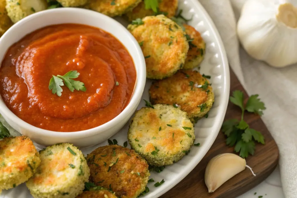 Zucchini Garlic Bites: Crispy Appetizers
