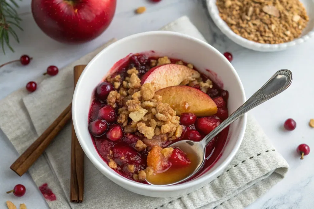 Cranberry Apple Crisp: Cozy Fall Dessert Recipe Cranberry Apple Crisp Cranberry Apple Crisp: Cozy Fall Dessert Recipe